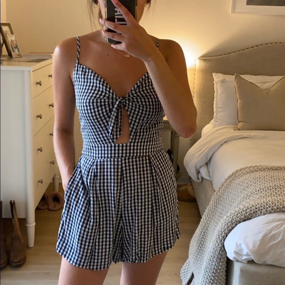Seafolly Gingham Romper